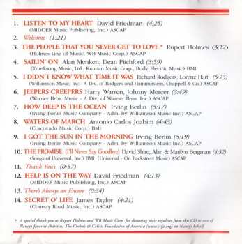 CD Nancy Lamott: Live At Tavern On The Green