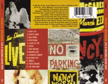 CD Nancy Wilson: Live At McCabes Guitar Shop