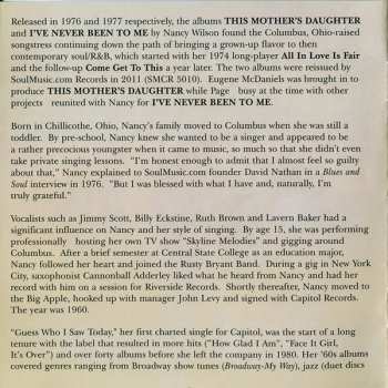 CD Nancy Wilson: This Mother's Daughter / I've Never Been To Me