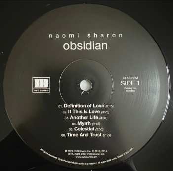 LP Naomi Sharon: Obsidian