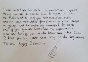 LP Naomi Sharon: Obsidian