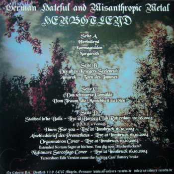 2LP Nargaroth: Herbstleyd LTD | PIC | CLR