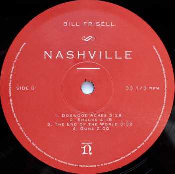 2LP Bill Frisell: Nashville LTD