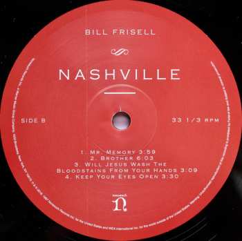 2LP Bill Frisell: Nashville LTD