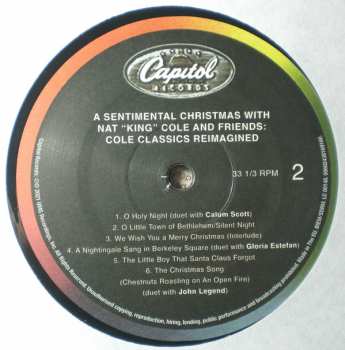 LP Nat King Cole: A Sentimental Christmas (With Nat "King" Cole And Friends: Cole Classics Reimagined)