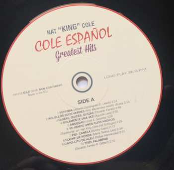LP Nat King Cole: Cole Español - Greatest Hits LTD