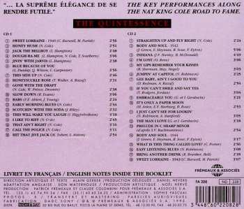 2CD Nat King Cole: Los Angeles - Chicago - Hollywood - New York 1936 - 1944