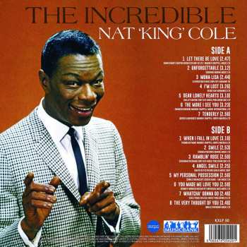 LP Nat King Cole: The Incredible