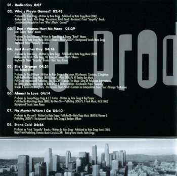 CD Nate Dogg: The Prodigal Son