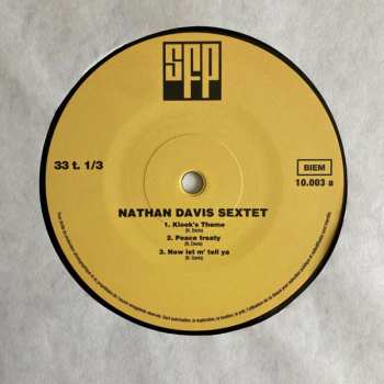 LP The Nathan Davis Sextet: Peace Treaty LTD