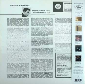 LP Nathan Milstein: Milstein Miniatures