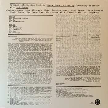 2LP Joshua Abrams Natural Information Society: Since Time Is Gravity
