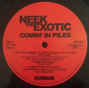 LP Neek The Exotic: Comin' In Piles 