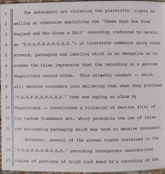 CD Negativland: These Guys Are From England And Who Gives A Shit