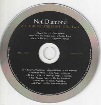 2CD Neil Diamond: All-Time Greatest Hits DLX