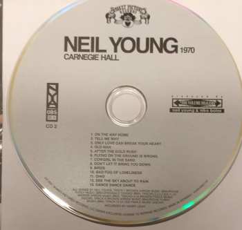 2CD Neil Young: Carnegie Hall 1970