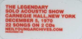 2CD Neil Young: Carnegie Hall 1970