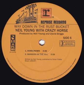 4LP/2CD/DVD/Box Set Neil Young & Crazy Horse: Way Down In The Rust Bucket DLX | NUM | LTD