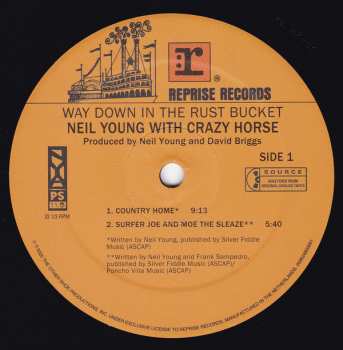 4LP/2CD/DVD/Box Set Neil Young & Crazy Horse: Way Down In The Rust Bucket DLX | NUM | LTD