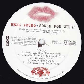 2LP Neil Young: Songs For Judy