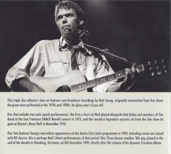 3CD Neil Young: Transmission Impossible (Legendary Broadcasts From the 1970s-1980s)