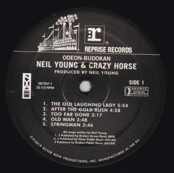 LP Neil Young: Odeon-Budokan