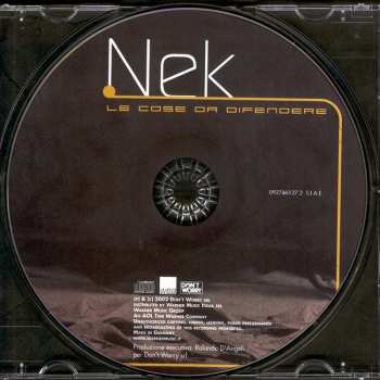 LP Nek: Le Cose Da Difendere