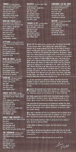 CD Neko Case & Her Boyfriends: The Virginian