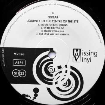 2LP Nektar: Journey To The Centre Of The Eye