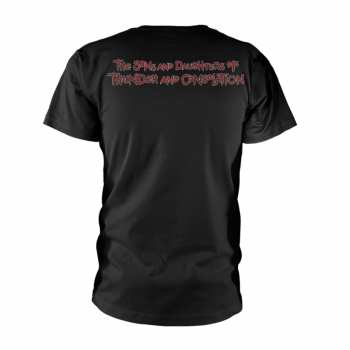 Merch New Model Army: Tričko Thunder And Consolation (black) S
