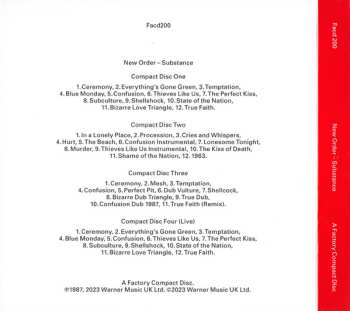 4CD New Order: Substance DLX
