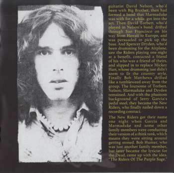 CD New Riders Of The Purple Sage: Jul 2 1971 Fillmore West