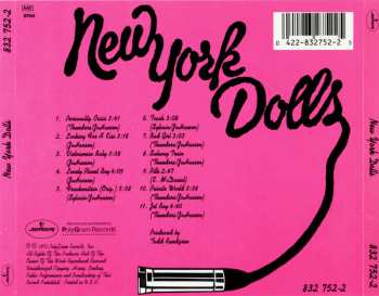 CD New York Dolls: New York Dolls