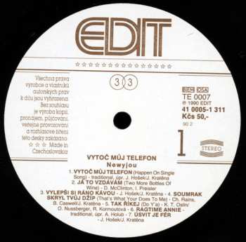 LP Newyjou: Vytoč Můj Telefon