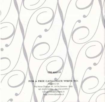 9CD/Box Set Niccolò Paganini: Complete Works For Violin And Guitar