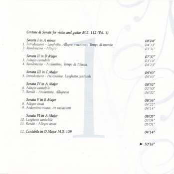 9CD/Box Set Niccolò Paganini: Complete Works For Violin And Guitar