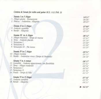 9CD/Box Set Niccolò Paganini: Complete Works For Violin And Guitar