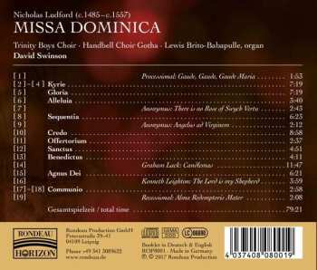 CD Nicholas Ludford: Missa Dominica