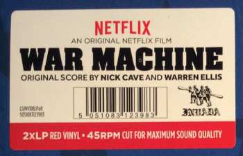 2LP Nick Cave & Warren Ellis: War Machine (Original Score) LTD | CLR