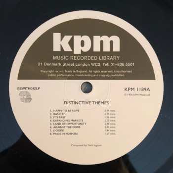 LP Nick Ingman: Distinctive Themes / Race To Achievement LTD