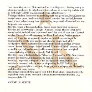 2CD Nick Kamen: Nick Kamen DLX