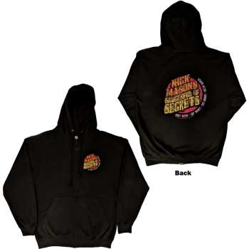 Merch Nick Mason's Saucerful Of Secrets: Nick Mason's Saucerful Of Secrets Unisex Zipped Hoodie: Logo (back Print & Ex-tour) (small) S