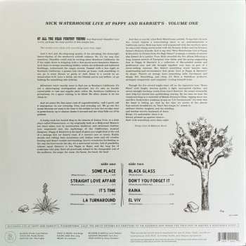 2LP Nick Waterhouse:        Live At Pappy & Harriet's: In Person From The High Desert - Vol. I & II LTD
