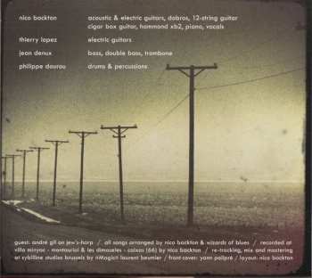 CD Nico Backton & Wizards Of Blues: Down the line 