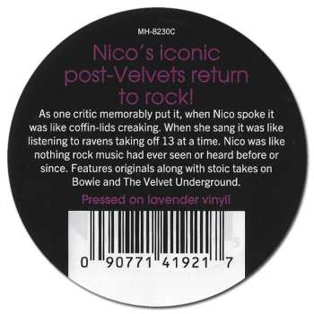 LP Nico: Drama Of Exile