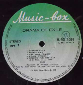 LP Nico: Drama Of Exile