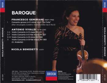 CD Nicola Benedetti: Baroque