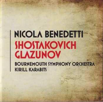 CD Dmitri Shostakovich: Shostakovich | Glazunov