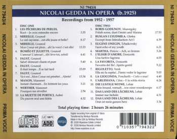 2CD Nicolai Gedda: Nicolai Gedda In Opera