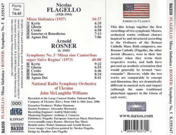 CD Arnold Rosner: Missa Sinfonica • Symphony No. 5